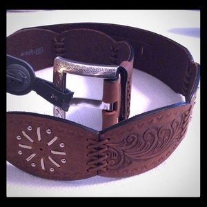Brighton Western Leather Belt